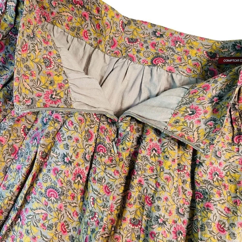 Comptoir des cotonnier Girls Floral puff skirt age 14